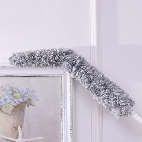 Household Telescopic Flexible Washable Dust Removal Tool Vehicle Feather Duster Adjustable Cleaning Tools Loss