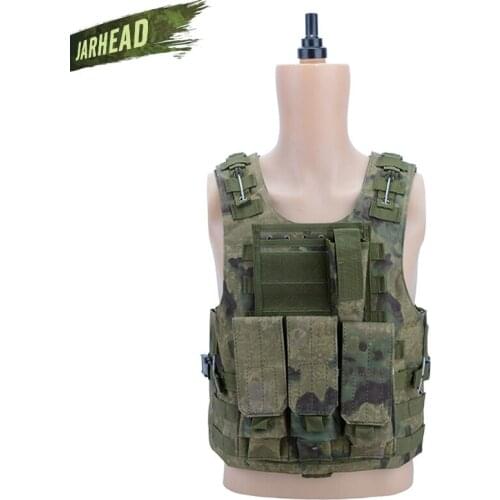 11 Color Camouflage Tactical Vest Multifunctional Hunting Vest PUBG/CS field Game Paintball Vest Military protective Equipment