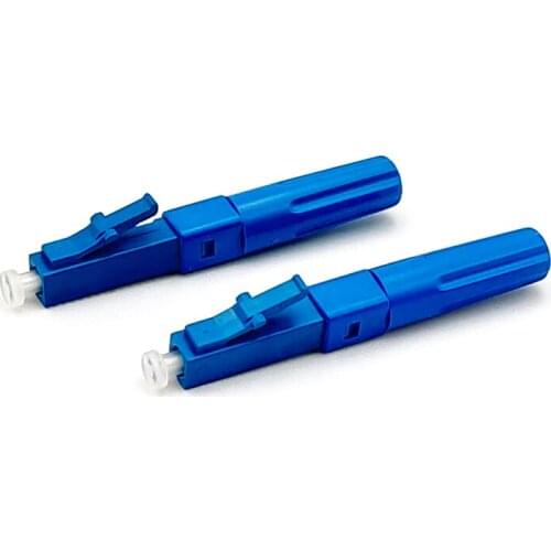 LC UPC UNIKIT Single-Mode Optical Fiber quick connector FTTH SC Fiber Fast Connector Fiber Optic Field Assembly Connector LC