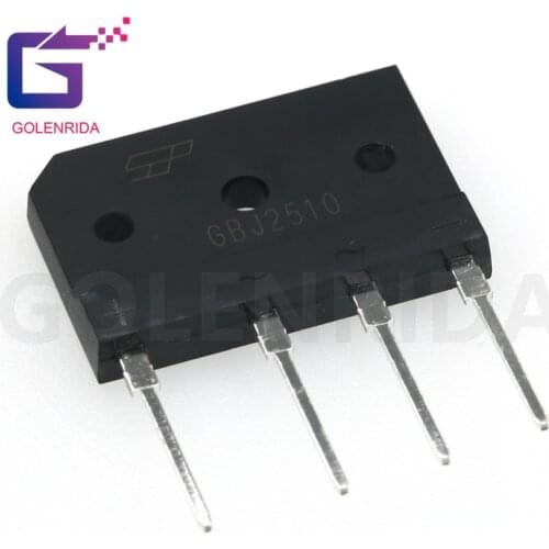 5PCS KBJ2510 GBJ2510 25A 1000V BRIDGE RECTIFIER