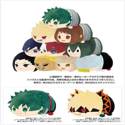 My Hero Academia Stuffed Boku Deku Mochi-mochi Mascot Toys League Of Villains Shigaraki Tomura 8.5cm Plush Doll Pandant Gift Toy