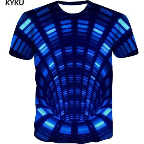 3d Tshirt Abstract T shirt Men Psychedelic Tshirt Printed Dizziness Tshirts Casual Black Hole Shirt Print Mens Clothing
