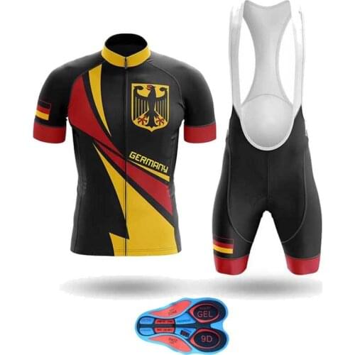 LONG AO LairschDan Mens Cycling Jersey Summer Short Sleeve Set Maillot bib shorts Bicycle Clothes Sportwear Shirt Clothing Suit