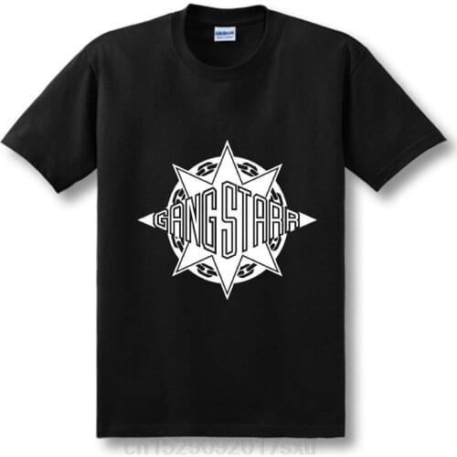 2020 New Gang Starr Logo T shirt Men Personalized Printed Cotton O Neck Short Sleeve Top Tees For Male Size XS-XXL