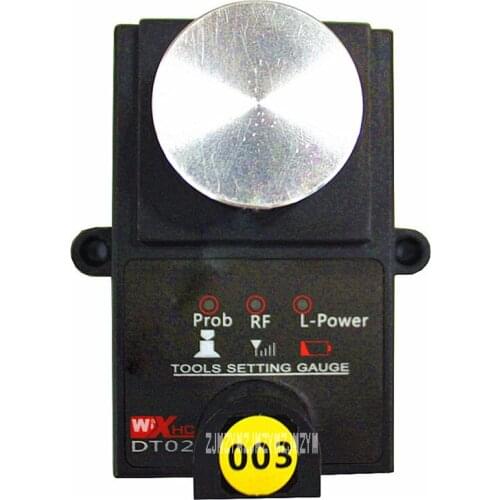 New Arrival CNC Wireless Knife Instrument DT02-3 Machining Center, Wireless Cutter Setting, CNC Tool Setting Instrument 5V-24V