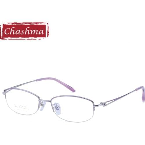 Oculos de grau monture lunettes de vue pour femme oculos transparente anteojos Pure Titanium