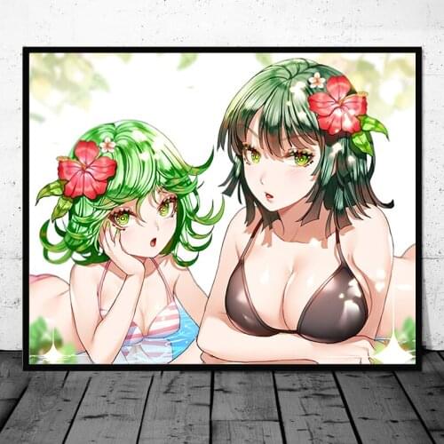 One Punch Man Digital Anime Wall Decoration Poster Art Prints 50 x 70 cm,No Frame