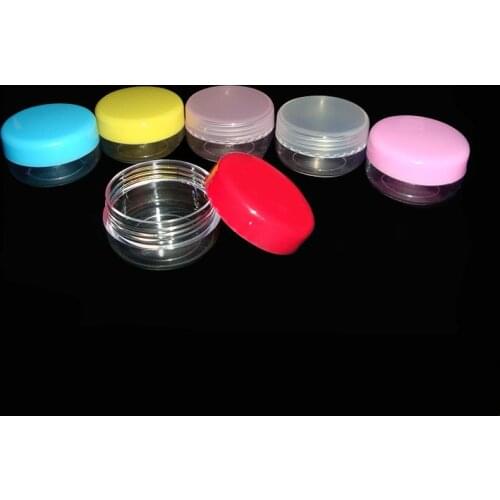 Wholesale 10g Refillable Bottles Portable Subpackage Cosmetics Empty Jar Pot Travel Suit Cream Container 4000pcs free shipping