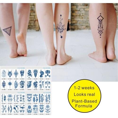 CWP ALL Semi Permanent Tattoos for your body Stick On Inkbox Tattoos