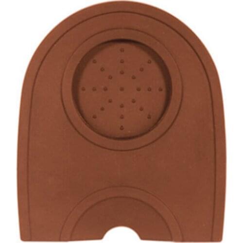 Anti-skid Coffee Tamper Mat Espresso Pad Coffee Tamping Holder Tampers Rubber Corner Pad Silicone Coffeeware Tamping Mat