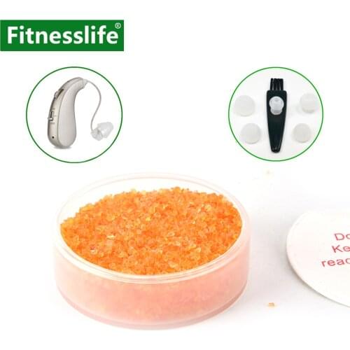 Hearing Aid Drying Pallet Dryer Capsules Agent Dehumidifier Earmold Desiccant Hearing Aids Accessories High Quality Orange 65mm