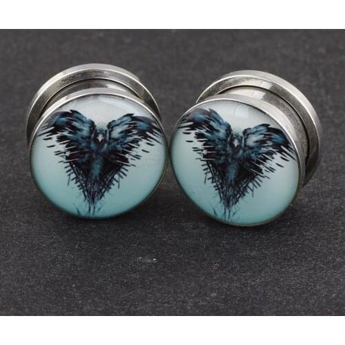 TIANCIFBYJS Wholesale Body Jewelry Expandable Ear Plugs Stainless Steel Flesh Tunnel Gauges Screw Earring Piercings 70/140pcs