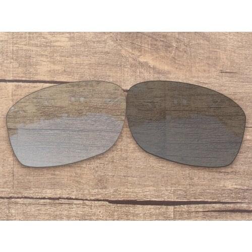 Vonxyz Grey Photochromic Polarized Replacement Lenses for-Oakley Jupiter Squared Frame