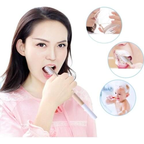 1pcs Bamboo Toothbrush Multicolor Eco-Friendly Soft Bristle Children Toothbrush Anti Bacterial Teeth Cleaning Brush Oral Care