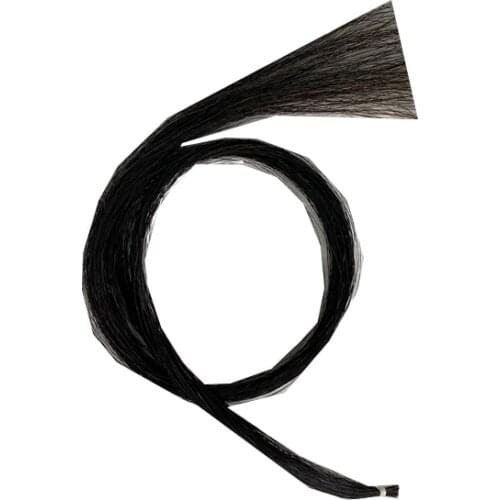 2 Hank New 32 inch 80cm best quality Stallion black bow hair in 80cm horse tail hair Free shipping