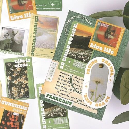 8packs/LOT urban diving series stationery sticker creative decoration DIY paper sticker