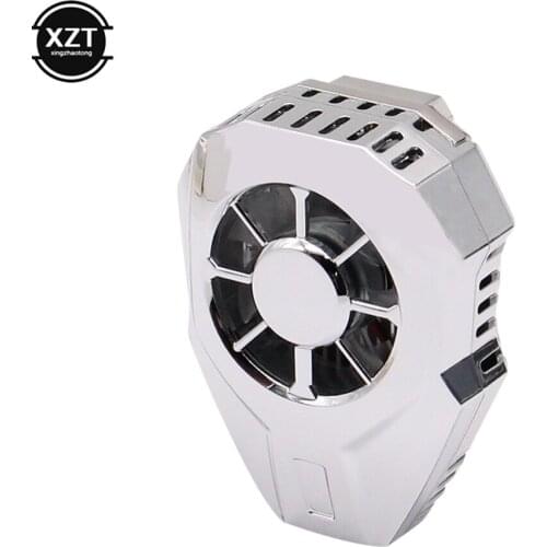 ABS material USB rechargeable game radiator system cooling fan game handle bracket iphone Huawei Samsung mobile phone radiator