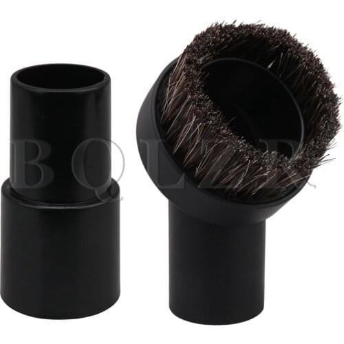 BQLZR 32mm Round Dust Brush Tool & Hose Adapter 35mm to 32mmfor Vacuum Cleaner