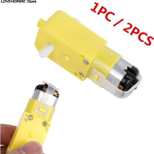 Diy Smart Car Chassis Motor Robot Remote Control Car DC Gear Motor TT Motor Smart Car Robot Gear Motor