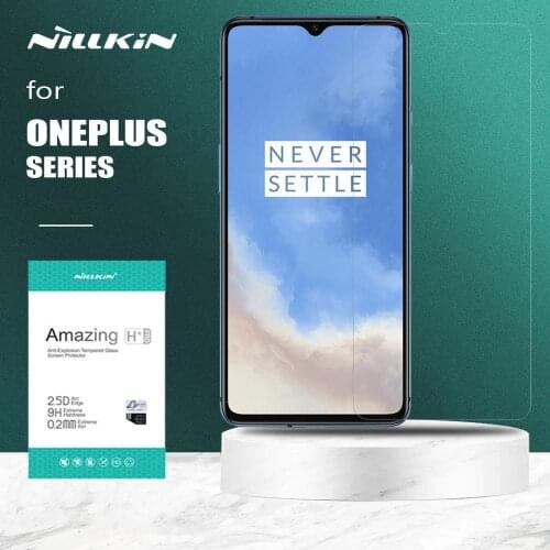 For Oneplus 8 7T 7 6T 6 5T Glass Nillkin H+ PRO Tempered Glass Safety HD Protective Screen Protector for Oneplus 8 7T 7 6T 6 5T