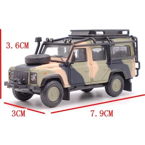 Master 1:64 Land Rover Defender 110 Limited Edition Collection Diecast Models Toys Car Camo Gifts