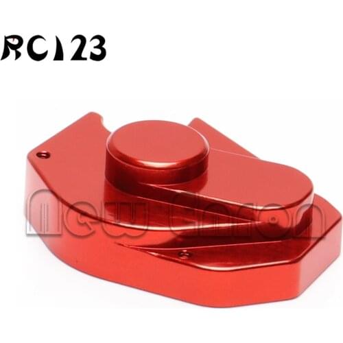 Gearbox Cover 21*28*9MM Metal Gear Box Dust Cover for Axial SCX24 90081 1/24 RC Crawler Car Upgrade Parts Accessories