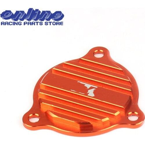 CNC Billet Oil Pump Cover For SXF XCF XCFW XCW EXCF 250 350 450 500 530 Dirt Bike Motocross Enduro Supermoto Off Road