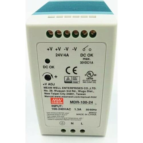MDR-100 Din Rail Type Power Supply MDR-100-24V AC DC Converter MDR-100-5 MDR-100-12