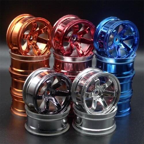 Simulation Te37 HSP 1/10 Rc Model Drift Racing Flat Sports Car Wheel Shell Tires