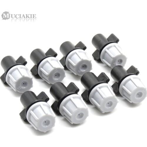 MUCIAKIE 10PCS 6mm Misting Nozzle for Garden Micro Drip Irrigation Spray Sprinkler Mist Cooling Watering Shower Nozzle
