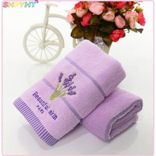 Soft Cotton Absorbent Towel Bath Beach Face Sheet Towels Towels & Washcloths Gentle To Your Skin