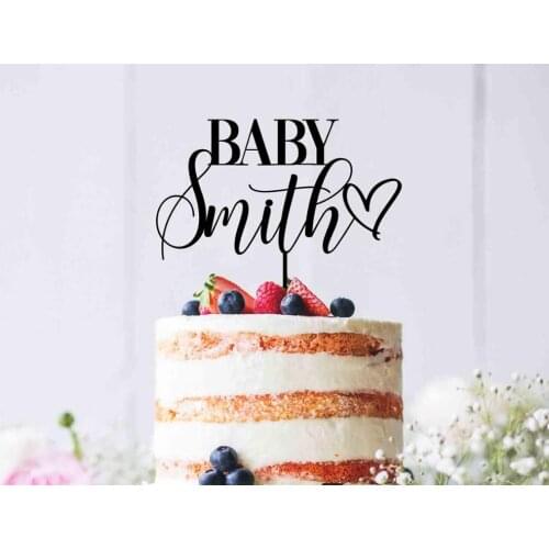 Personalised Christening Cake Topper - Custom Cake Toppers - Baptism Cake Toppers