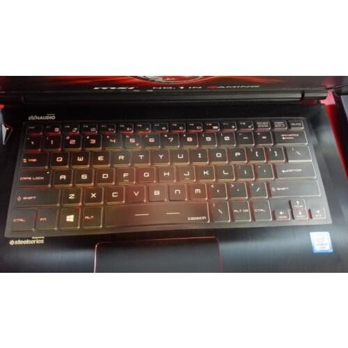 Laptop High Clear Transparent Tpu Keyboard protectors Cover For MSI GS40 GS30 GS32 GS32VR GS43 GS43VR