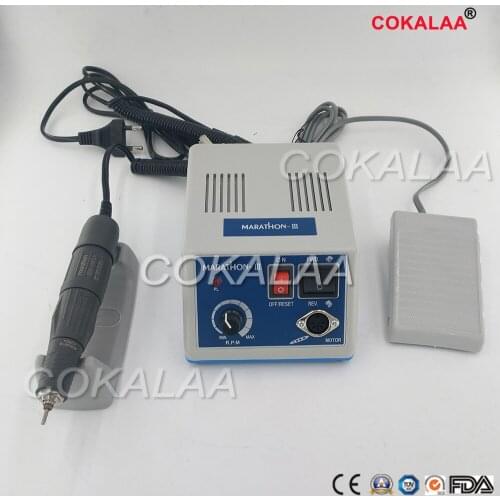 Dental Lab MARATHON Micromotor Machine N3 + 35K RPM SDE-H37L1 Polishing Handpiece Saeyang