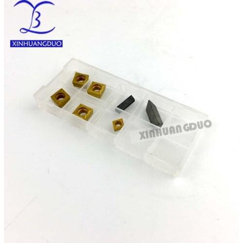 Insert 7pcs/set for 8mm 10mm Titanium indexable carbide cuter tool set for 8mm 10mm 7pcs/set turning lathe cutter tool set