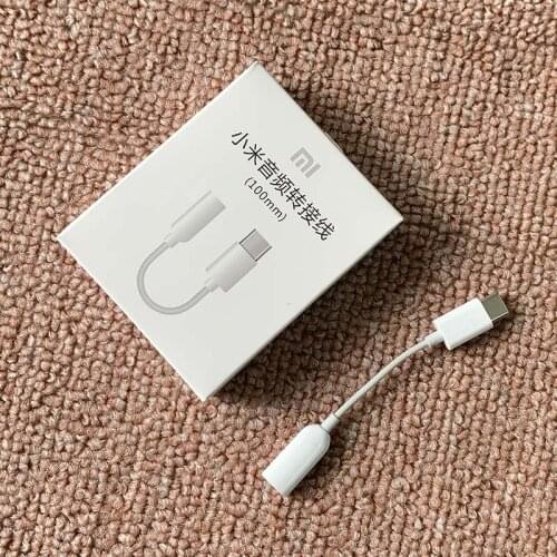 Xiaomi Type C Jack Earphone Cable USB-C To 3.5MM AUX Headphones Adapter Audio Cable For Xiaomi 11 10 Pro CC9e Mi 9 9SE 9T 8 8SE