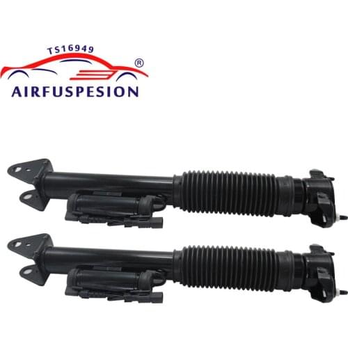 Pair For Mercedes W166 ML250 ML350 Rear Air Shock Absorber With ADS Suspension Ride Strut 1663200130 1663260500 1663200930