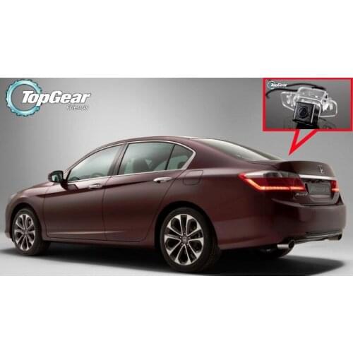 Car Camera For Honda For Accord MK9 2014 2015 High Quality Rear View Back Up Camera For Top Gear Fans Use | CCD + RCA