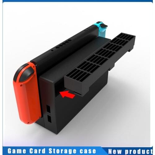 For Nintendo Switch Game Card Case Holder Storage Box Shell Travel Collection Docking For N-Switch Accessories With 35 Card Slot