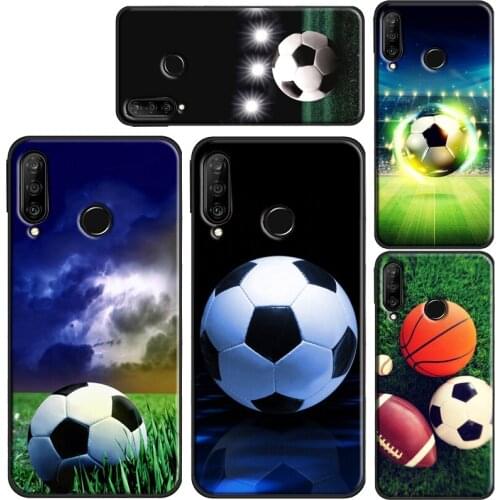 Football soccer ball design Phone Case For OnePlus 9 7 8 Pro Nord 7T 8T 9R For Realme 8 Pro 6 7 Q3 Pro GT C3 C11 C21