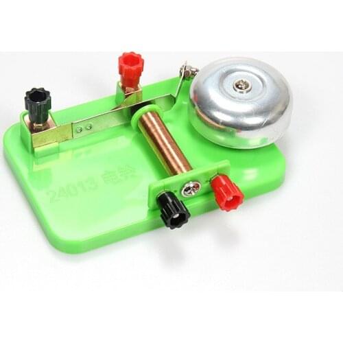 Electric bell experiment junior high school physics equipment primary fun science teaching electromagnetic iron relay wholesale