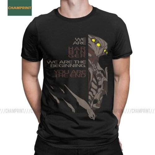 Mass Effect Harbinger T-Shirt Men Garrus Commander Bioware Wrex Space Reapers Mordin Game Cotton Tees Short Sleeve T Shirts