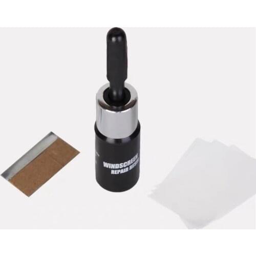 Glue for Glass Cracks Windshield Repair Kit Glass Nano Repair Corrector Set Auto Cracked Glass Repair Kit Glue