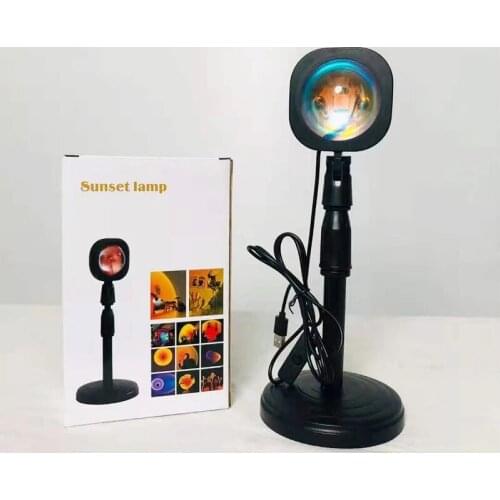 Breaking dawn lamp projector lamp spotlight retractable camera background light atmosphere light home decor night light hot sale