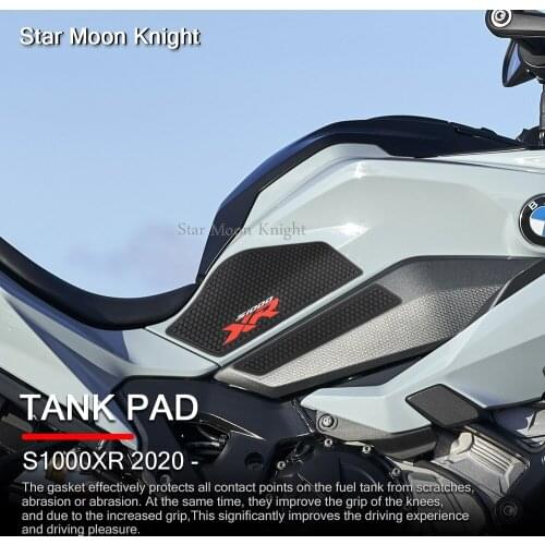 New Accessorie For BMW S1000XR S 1000 XR 2020- Motorcycle side fuel tank pad Tank Pads Protector Stickers Knee Grip Traction Pad