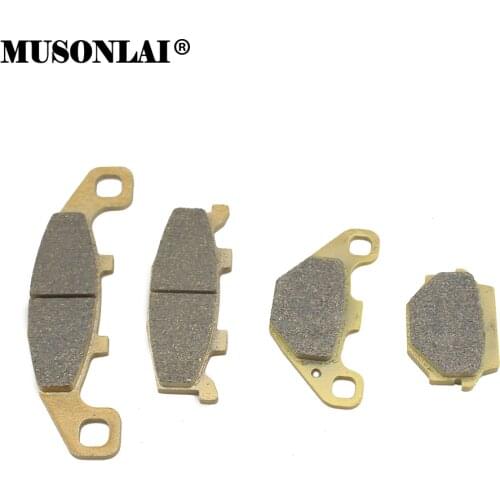 Motorcycle Front Rear Brake Pads For KAWASAKI ZZR 250 GPZ 500 S KLE 250 A2 A3 A5 A6 ZR 250 A1-A5 Ballus KLE 500 KL 650 B1-3