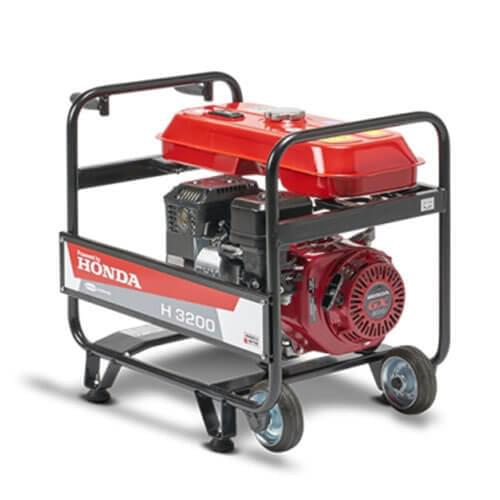 HONDA H3200 3,2 kVA PORTABLE GASOLINE GENERATOR WITH RECOIL STARTER
