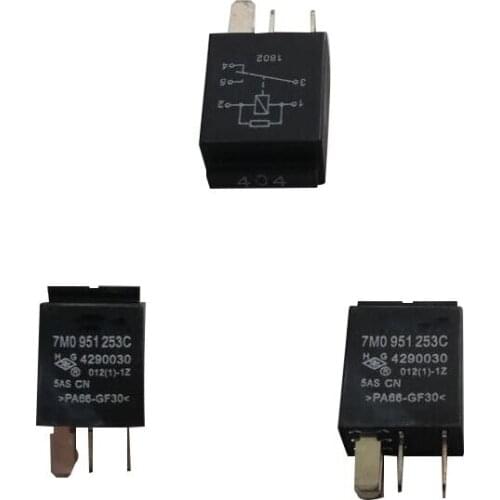 Fuel pump relay NO.404 Fit for Polo Passat Touareg Jetta Santana A4L AUDI A4L CN R8 AUDI R8 OE:7M0951253C 4H0951253C 8Z0951253