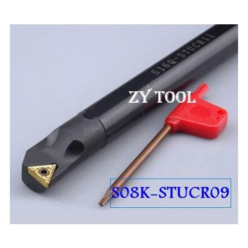 S08K-STUCR09 Lathe Tools 8mm ,Lathe Machine Turning Tools Set Internal Turning Tool CNC Indexable Turning Tools
