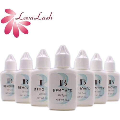 10 Bottles Korea Ibeauty Clear Gel Remover Lash Extension Transparent For Eyelash Extension Glue Remover 15ml Beauty Shop Tools